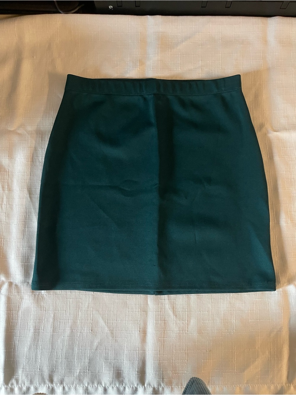 Forever 21 Dark Teal Knit Mini Skirt